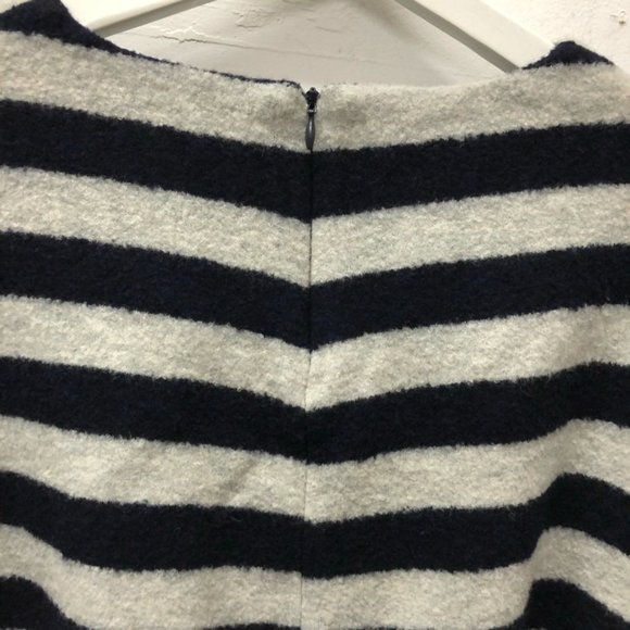 Nicholas Wool Striped Blouse Cropped Grey&Black - Picture 9 of 9